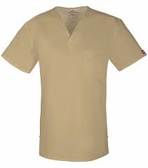 Khakhi Scrub Top